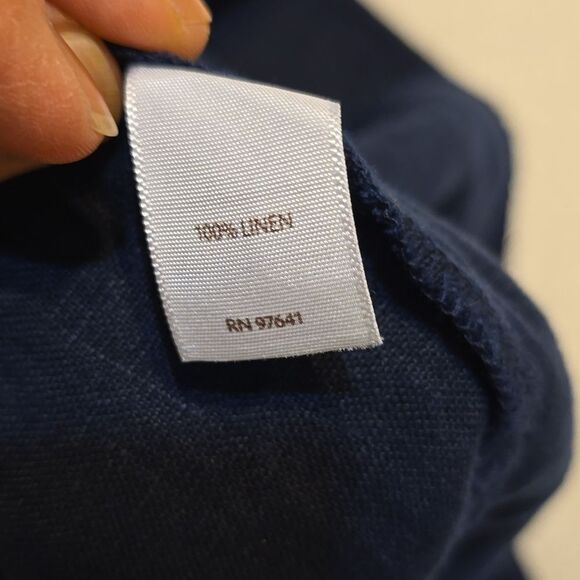 J. Jill love linen cropped pants size small - Picture 8 of 9